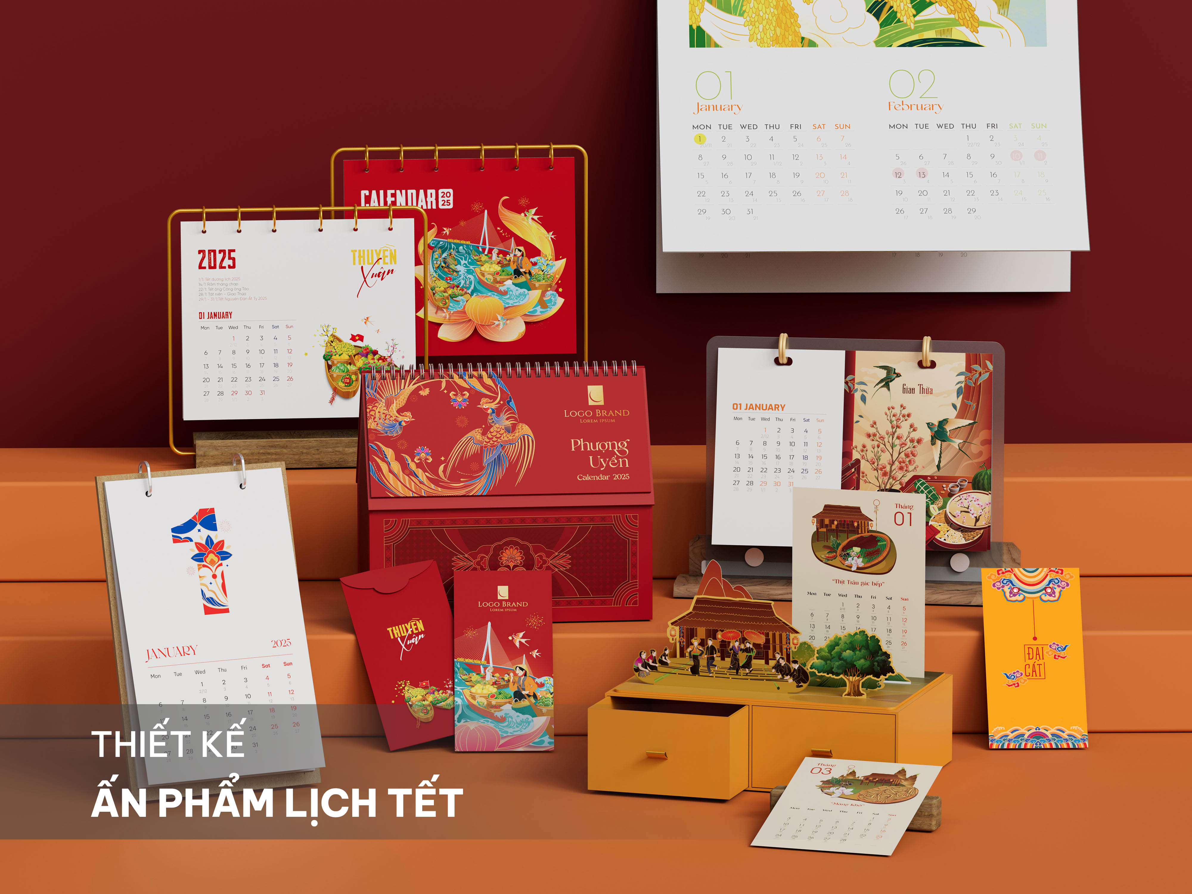 Ấn Phẩm Lịch Tết